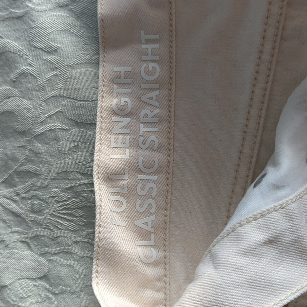 J Crew off white jeans